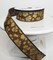 1.5 inch Leopard Print Wired Ribbon - Brown/Gold/Lt Gold - Stylish and Versatile for Crafts, Wreathmaking, and Decor-RGB141204